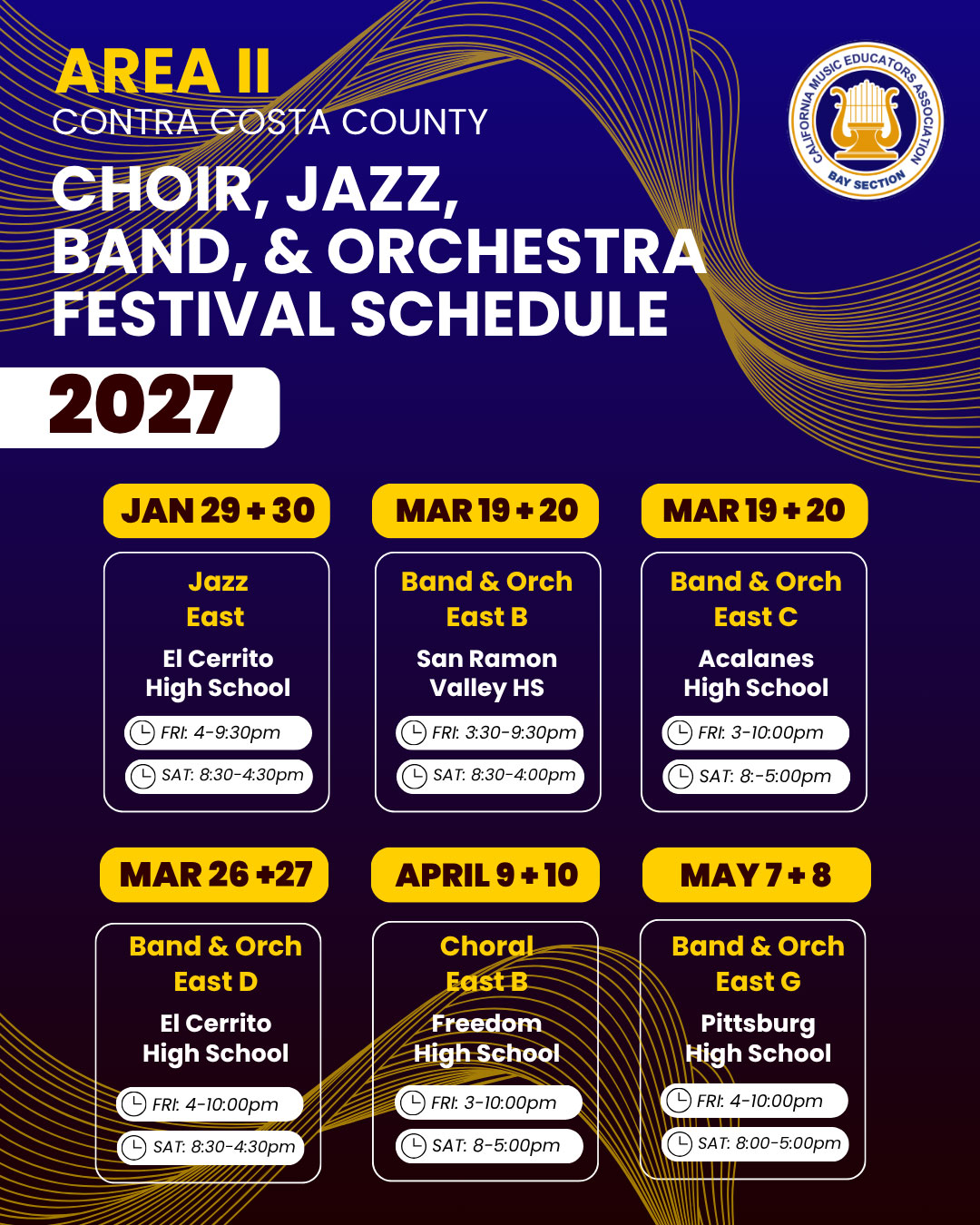 2027 Large Group Festivals - Area II